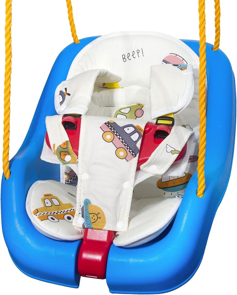 FEISIKE Toddler Swing Cushion - Baby Swing Outdoor Seat Insert Pad Compatible with Outside Infant Swings for Toddlers Age 1-3, Detachable and Washable(Swing Not Included) - Image 1